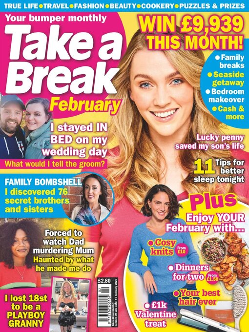 Title details for Take a Break Monthly by H BAUER PUBLISHING LIMITED - Available